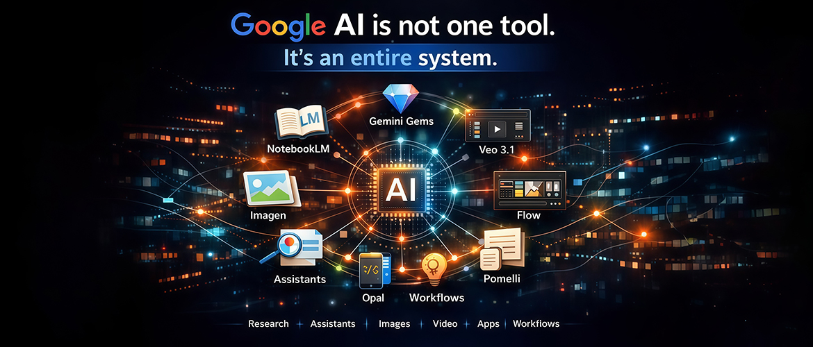 Google AI Is Not One Tool. It’s an Entire System | Dr. Faz